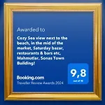公寓 Toros Bulvar Cozy Fancy Sea View Next To The Mall And Near To The Beach, In The Mid Of Alanya Mahmutlar!