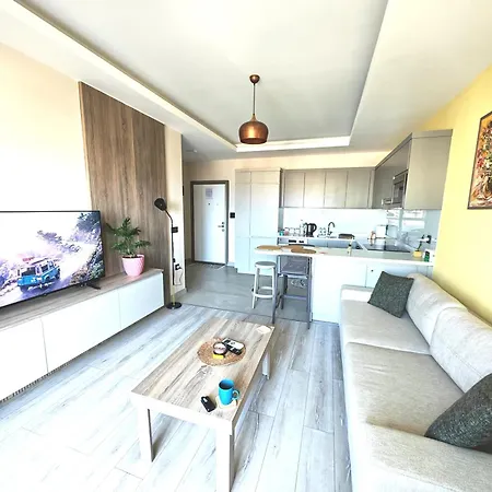 Toros Bulvar Cozy Fancy Sea View Next To The Mall And Near To The Beach, In The Mid Of Alanya Mahmutlar! Apartmán *